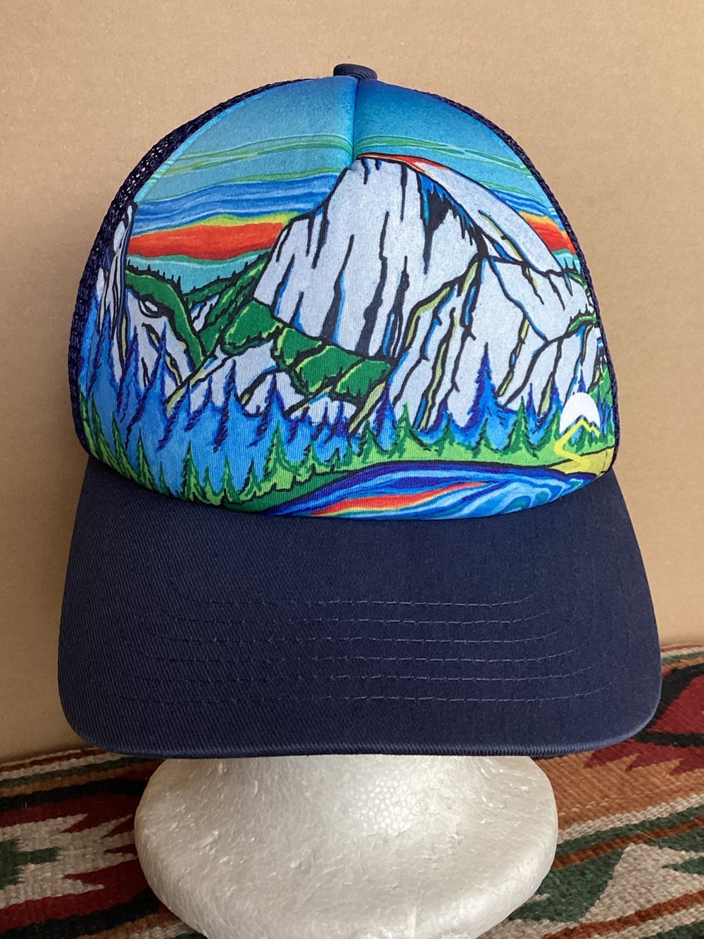 Sunday afternoon artists series Yosemite half dome SnapBack Trucker Hat